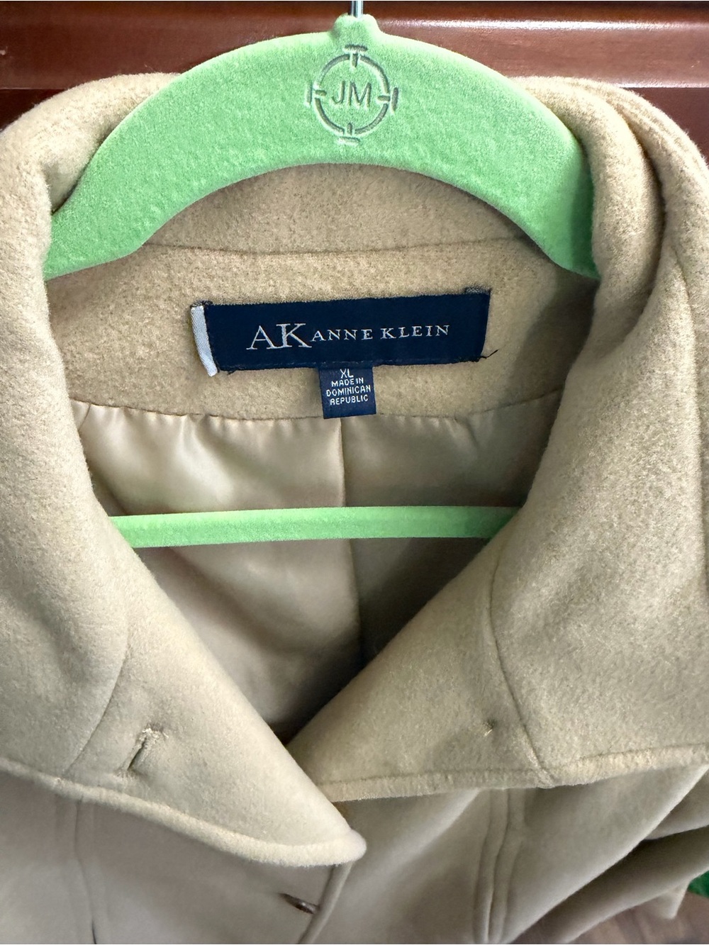 Anne Klein Kids Tan Pea Coat